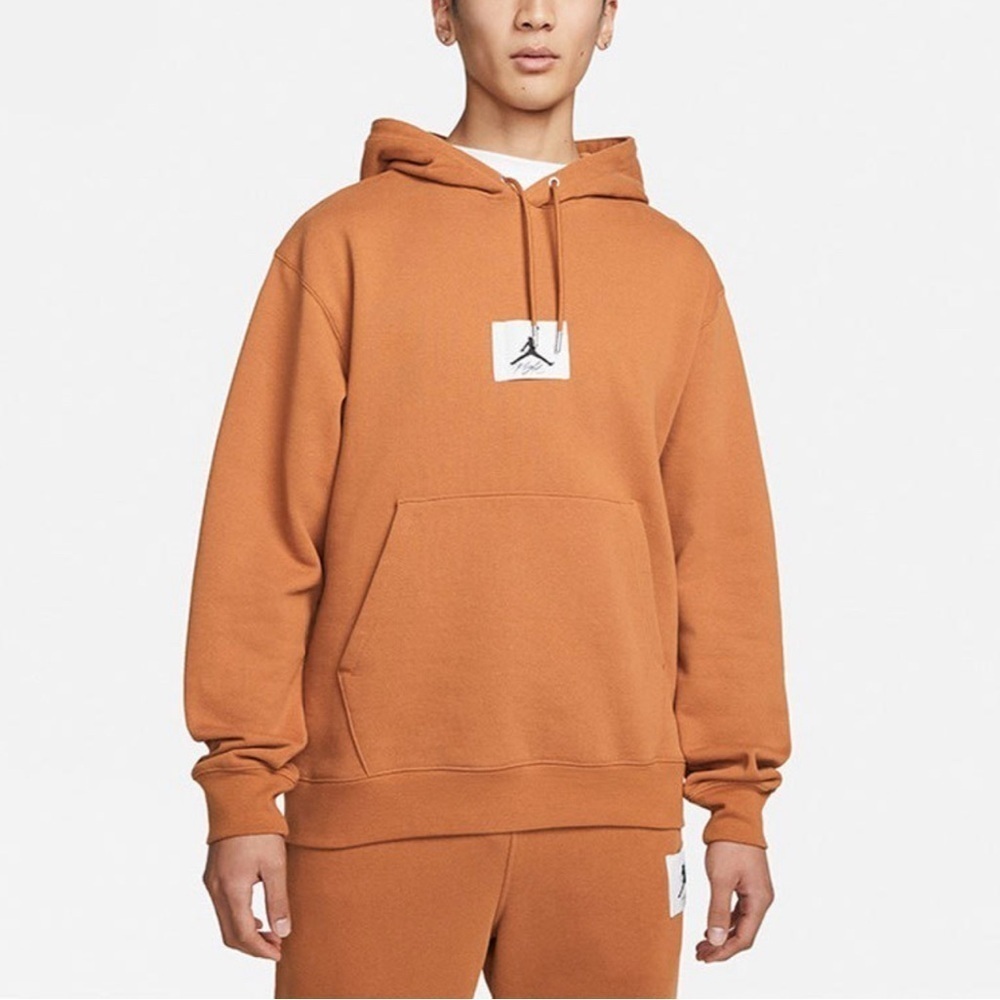 NIKE AIR JORDAN ESSENTIALS STATEMENT FLEECE HOODIE DESERT BRONZE